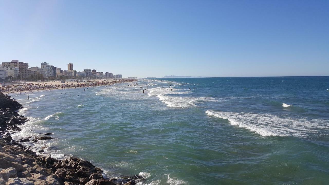 Apartamento Eivissa 800 M De La Playa De Gandía Dış mekan fotoğraf