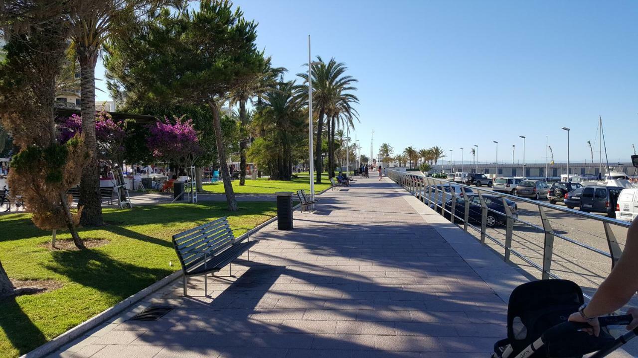 Apartamento Eivissa 800 M De La Playa De Gandía Dış mekan fotoğraf